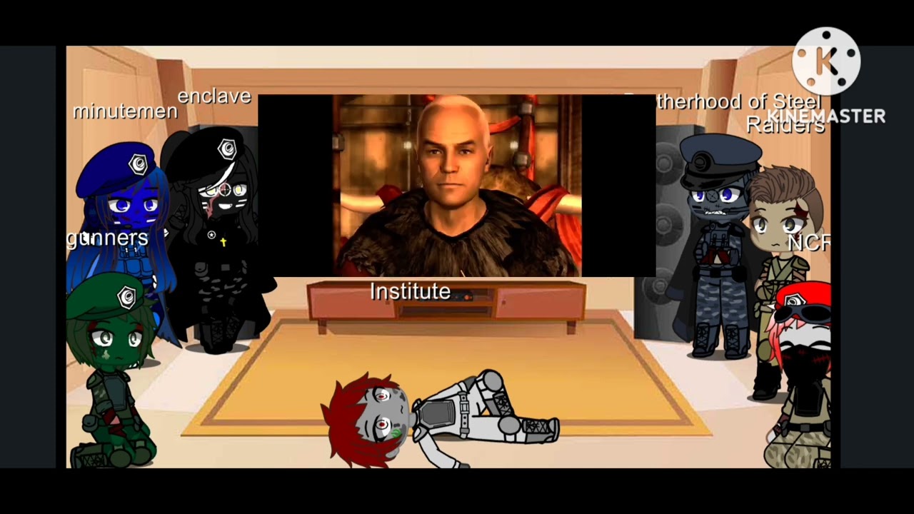 fallout Factions react to each other Re upload