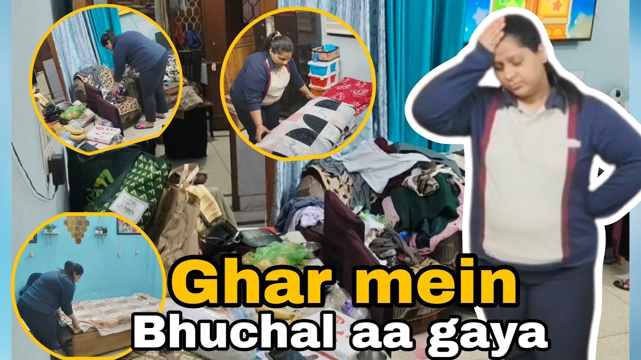 🌺 ਪੰਜਾਬ से आने के बाद कमरतोड़ मेहनत 🌺करके अपने बिखरे हुए 🏠घर को संवार दिया।।