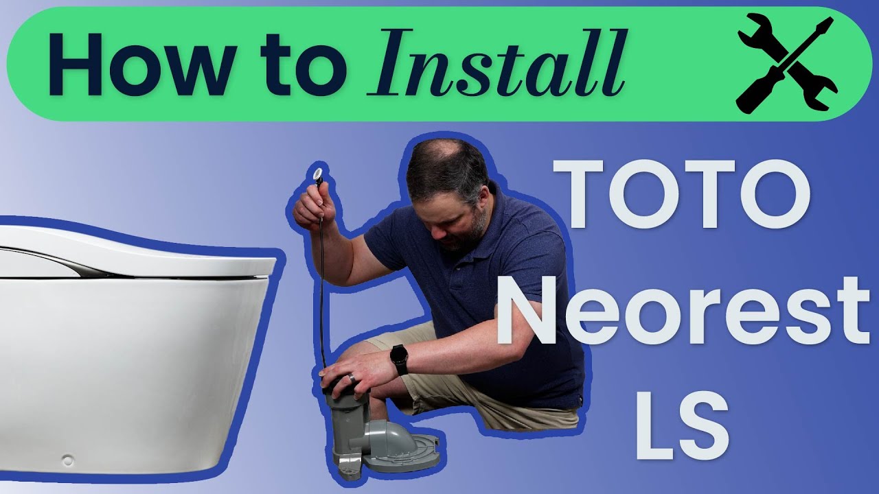 Как установить TOTO Neorest LS? Пошаговая инструкция