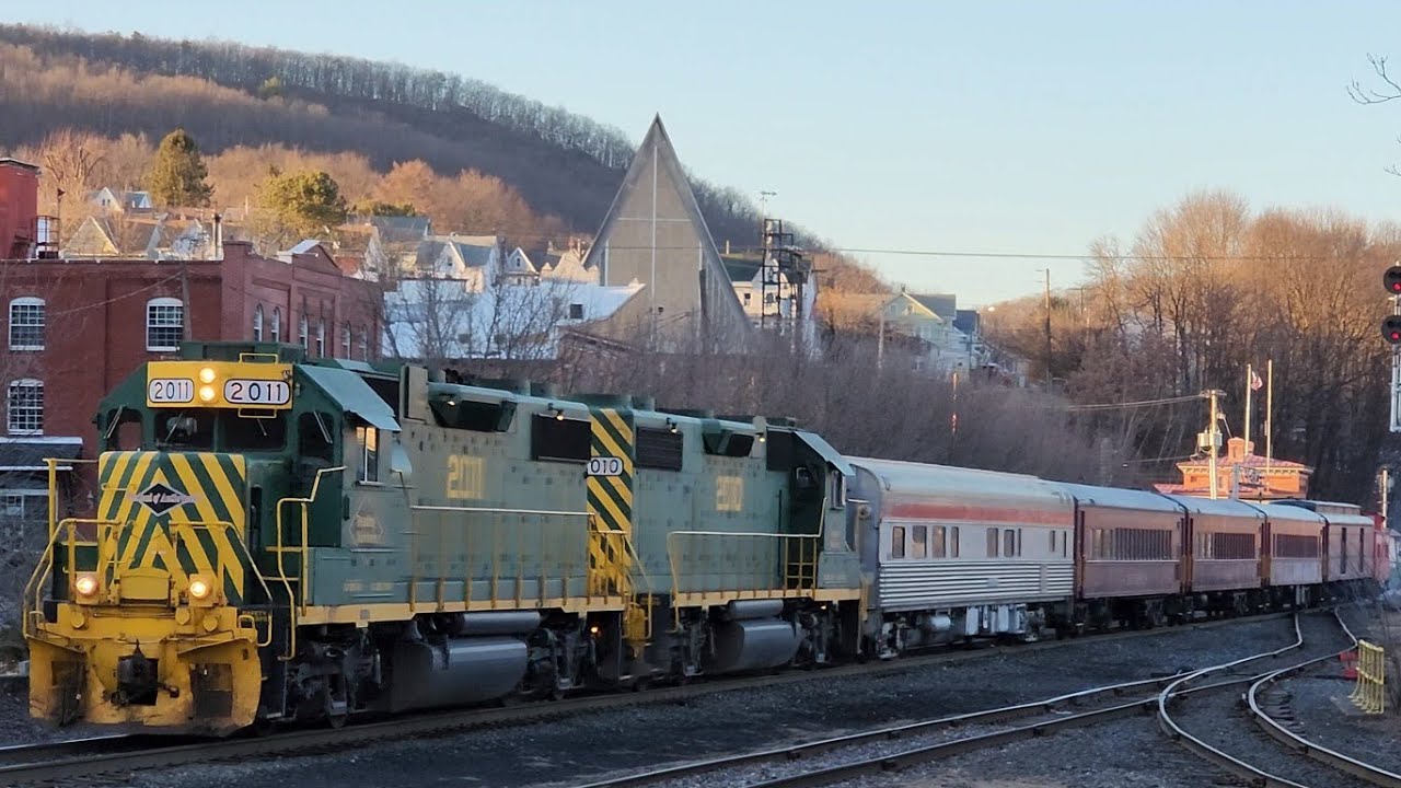 Reading and Northern's Fastnacht Treat Train, OSJT, JTOS Caboose Move