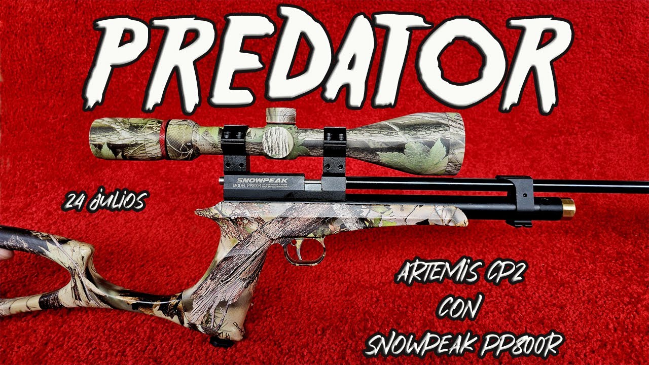 PREDATOR, CRUCE DE ARTEMIS CP2 Y SNOWPEAK PP800R 5,5mm