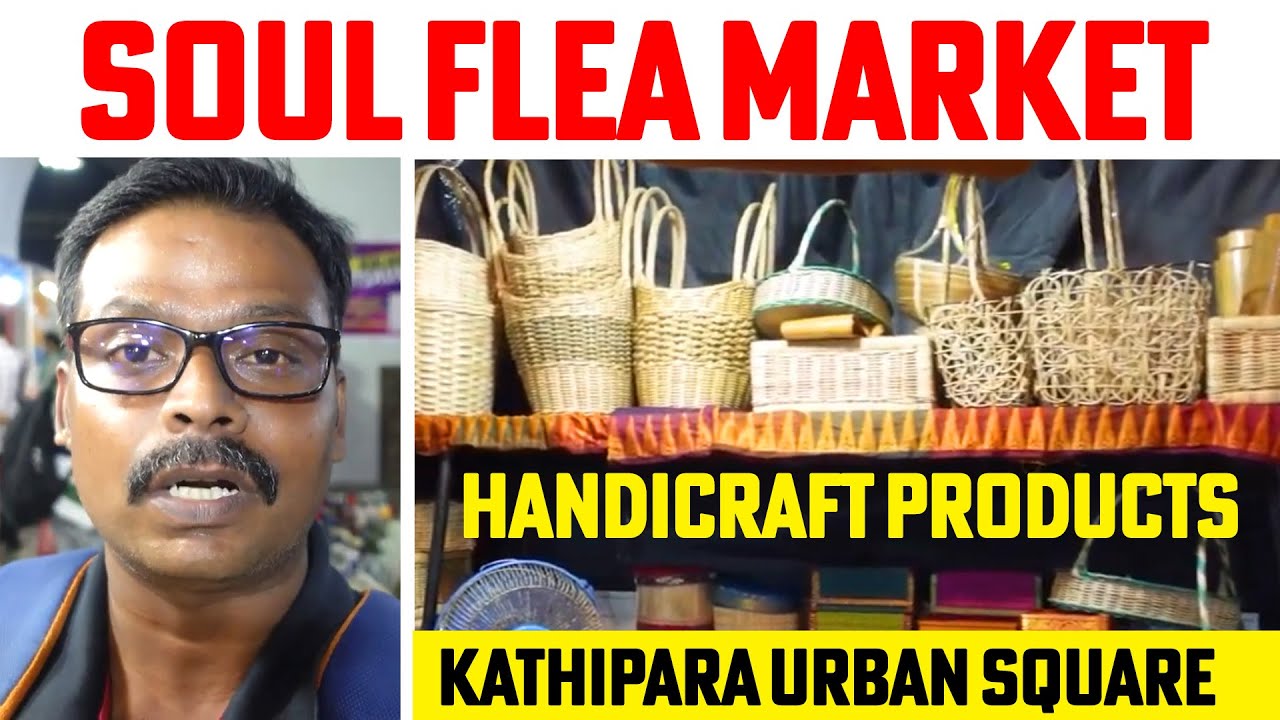 Kathipara Urban Square Soul Flea Market Exhibition | Unique Shopping Experience | Tamizh Family Man