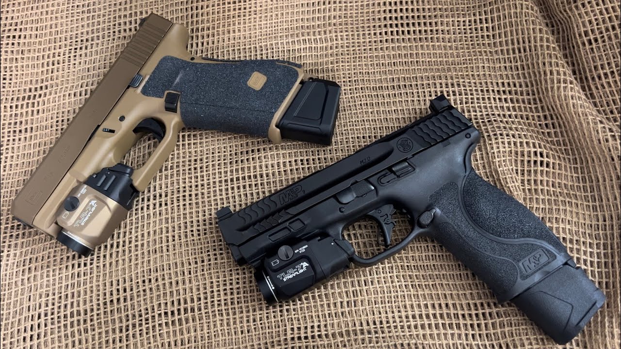 Smith and Wesson M&P против Glock 19X