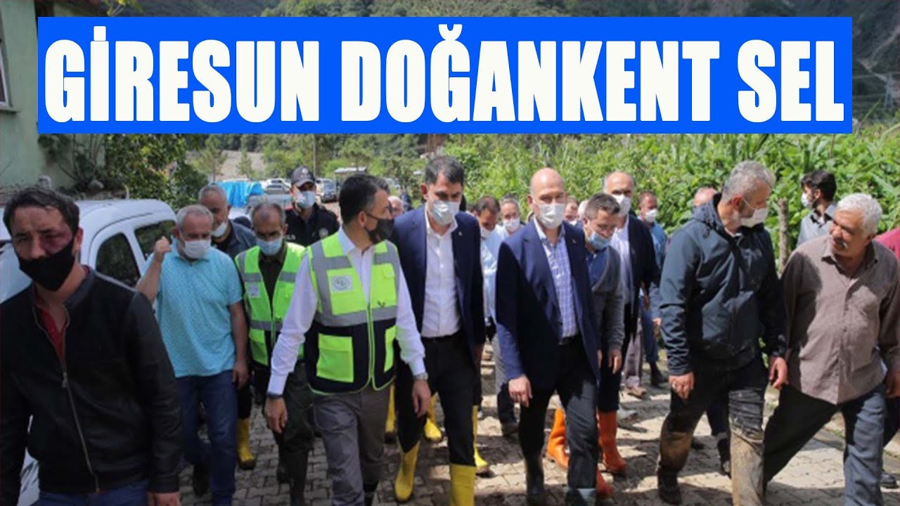 Giresun Sel Bölgesi Doğankent'te Son Durum 25.08.2020 TURKEY