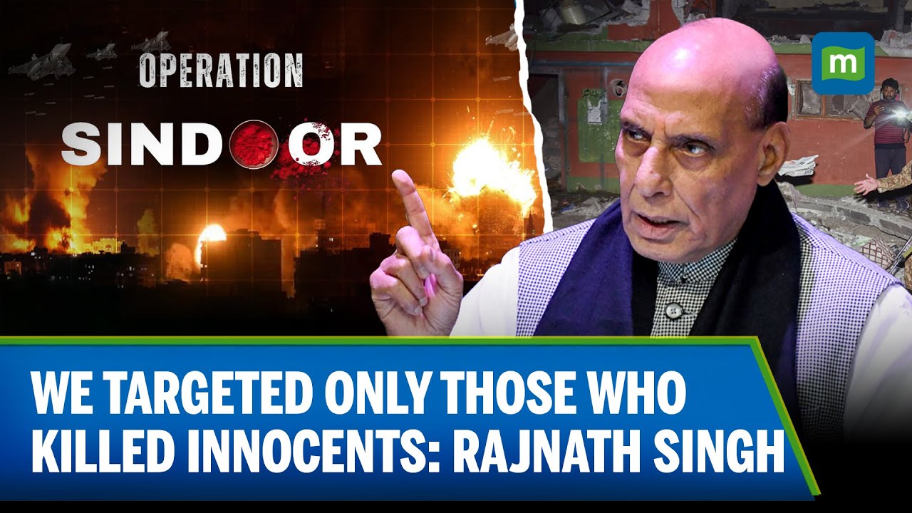 Rajnath Singh: Strikes Targeted Terrorists, Not Civilians