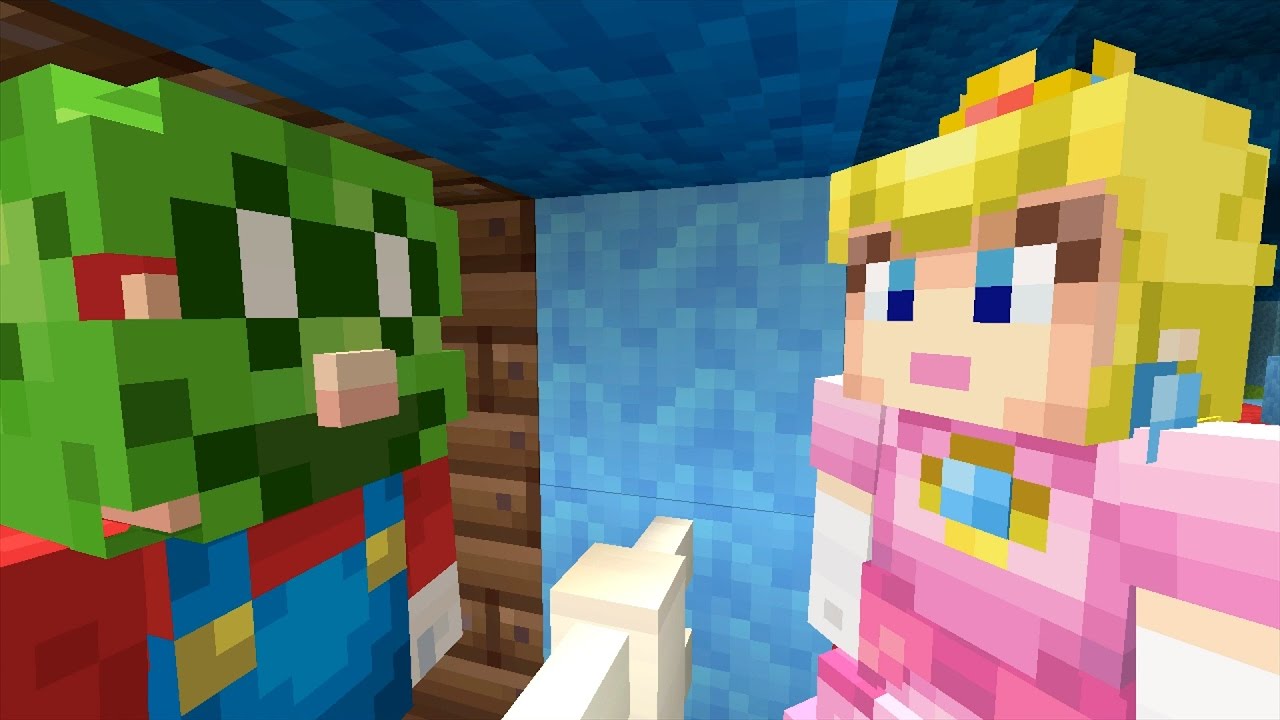 Minecraft Wii U - Super Mario Series - ZOMBIE MARIO! [183]