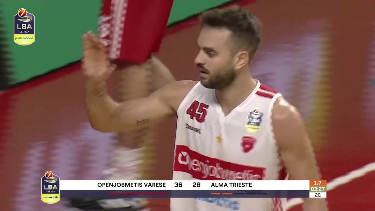 Gli highlights di Varese-Trieste