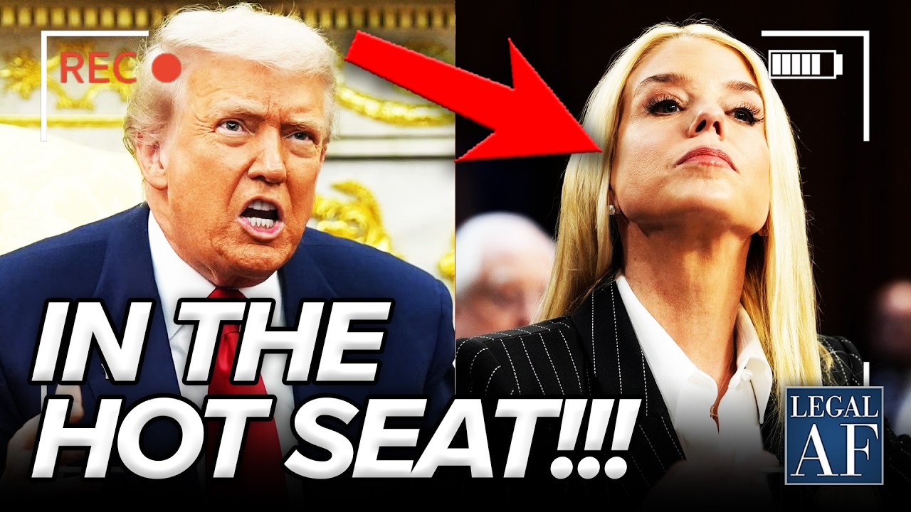 Pam Bondi in the HOT SEAT as Trump Gets DRAGGED Further into EPSTEIN FILES