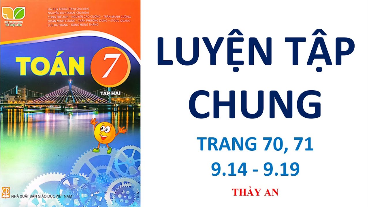 Toán lớp 7 Tập 2 KẾT NỐI TRI THỨC   LUYỆN TẬP CHUNG  Trang 70, 71 (Bài 9.14 - 91.9)