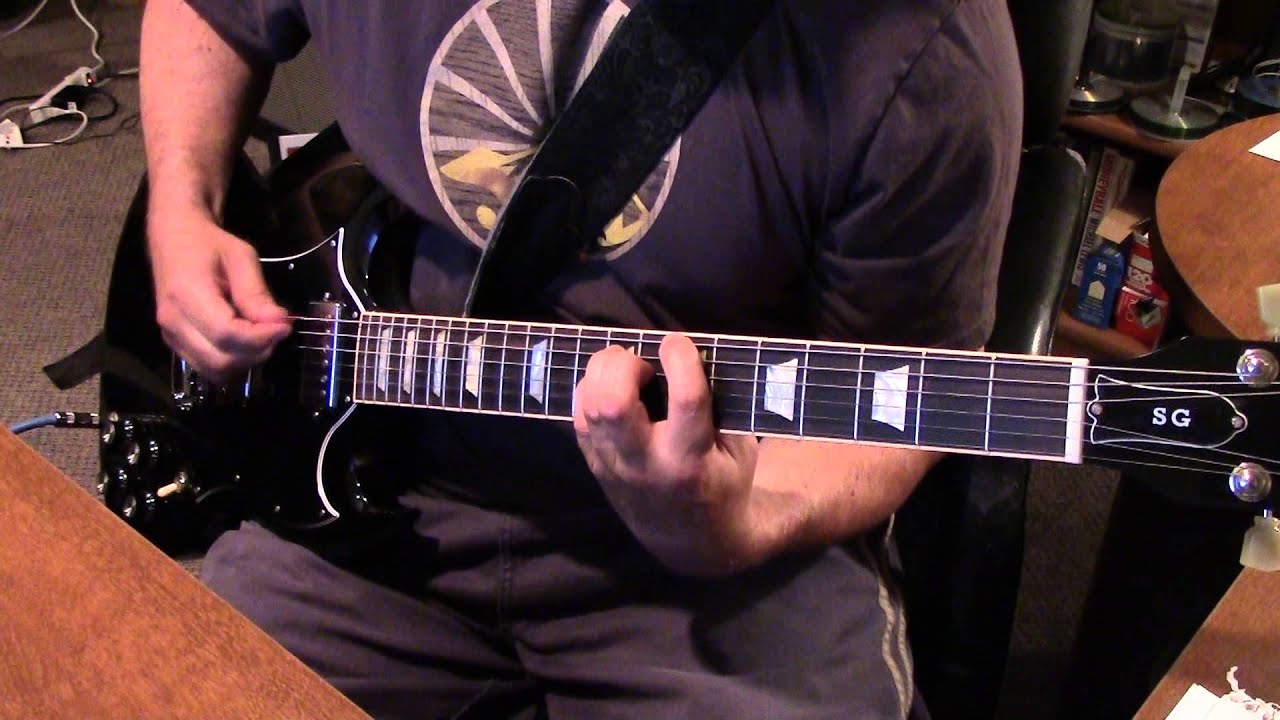 The Killers:  All these things I've Done  (Guitar Cover) by vanzos