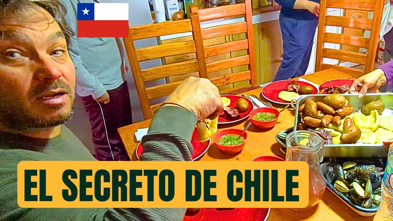 😲🔥 ¡El SECRETO chileno REVELADO! 🇨🇱 Probamos el auténtico CURANTO 🍽️