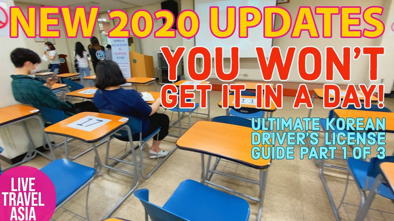 No BS Guide to Getting a Korean Driver's License in 2020