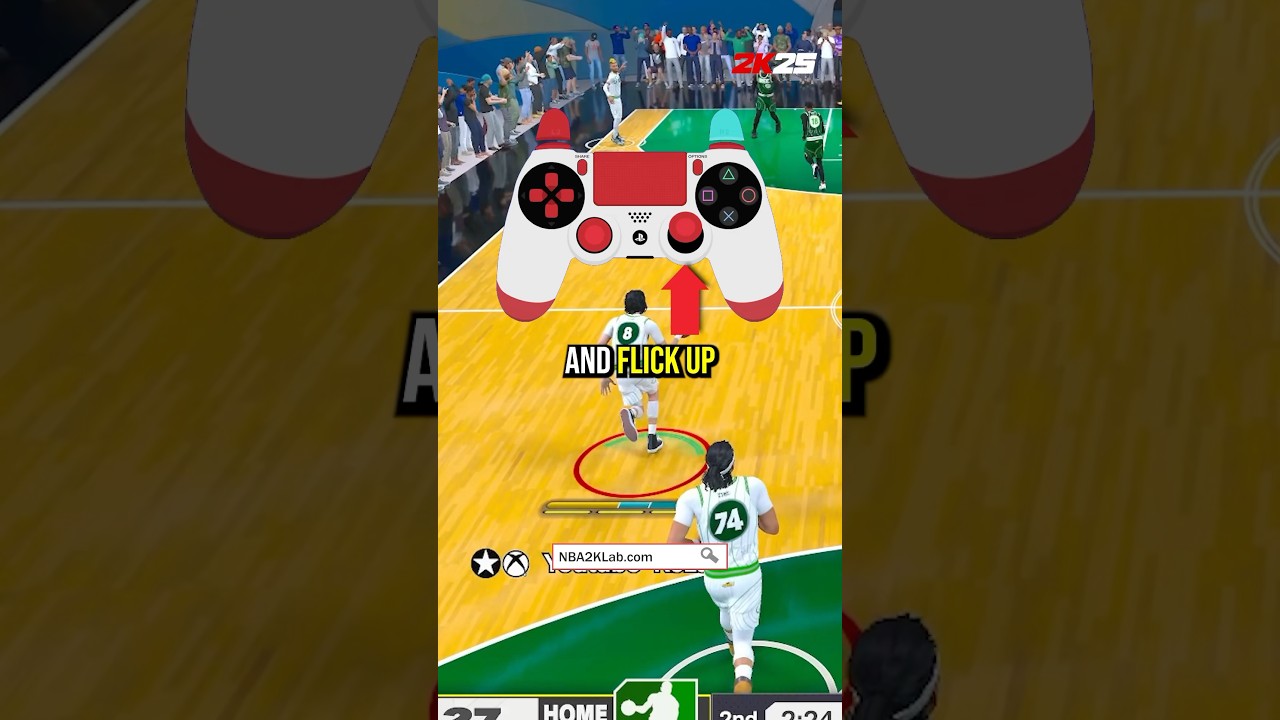How to Dribble on NBA 2K25: Blow Out Dribble 2K25 Controls Guide #nba2k25 #2k25