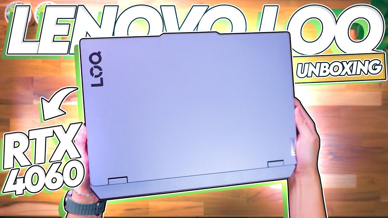 Unboxing do LENOVO LOQ HX com uma RTX 4060! O novo MELHOR CXB da CATEGORIA?