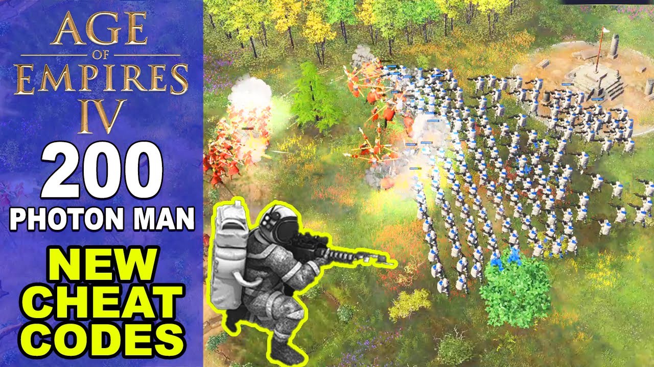 Age of Empire 4 | Photon Man 🧑&zwj;🚀🧑&zwj;🚀🧑&zwj;🚀 MASSIVE ATTACK 🔥🔥🔥  | New Cheat Code Gameplay