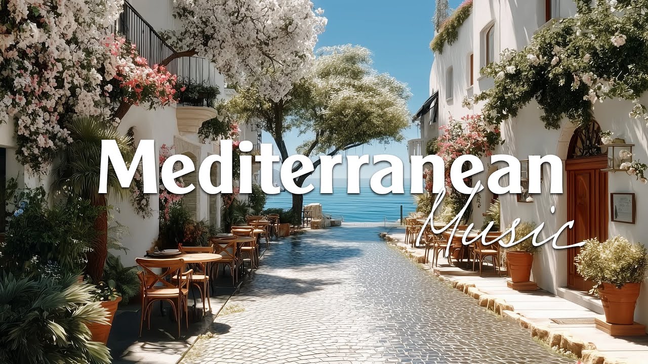 🇮🇹 Sunny Morning in Italy | Romantic Mediterranean Guitar Music & Luxury Coastal Views 🌊