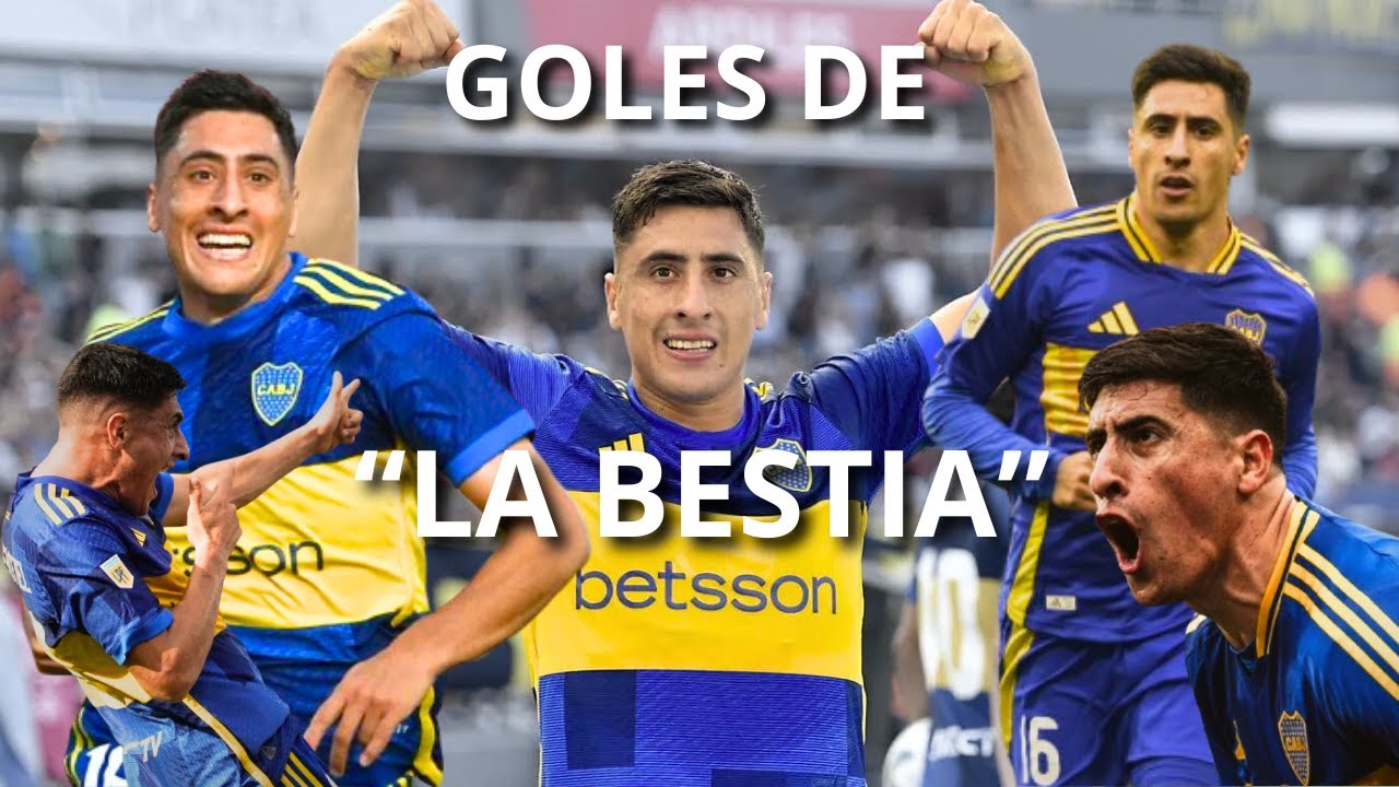 TODOS LOS GOLES DE MIGUEL MERENTIEL EN BOCA JUNIORS