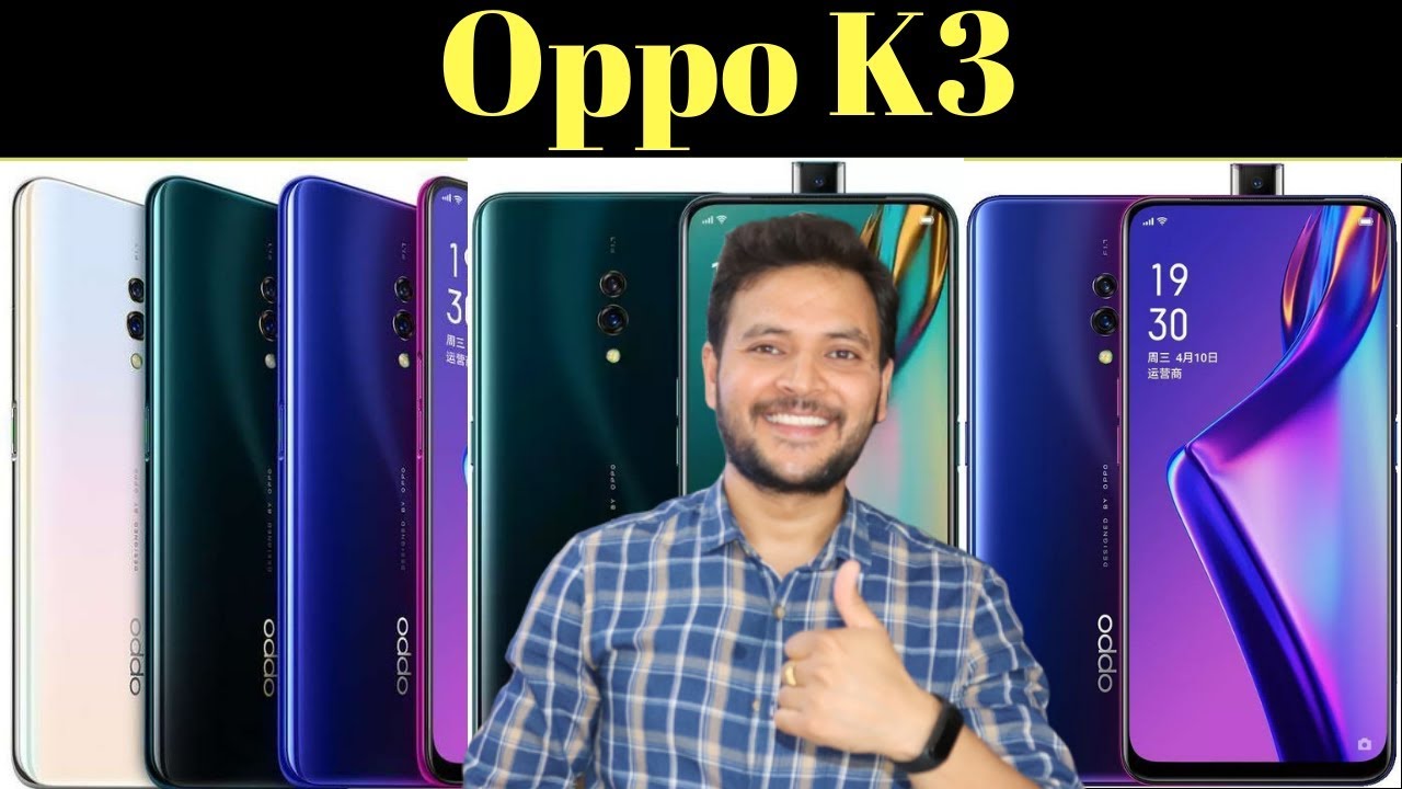 Oppo K3 Launched - Pop-Up Selfie, Mid-Range Phone - Specs, Price [Hindi]