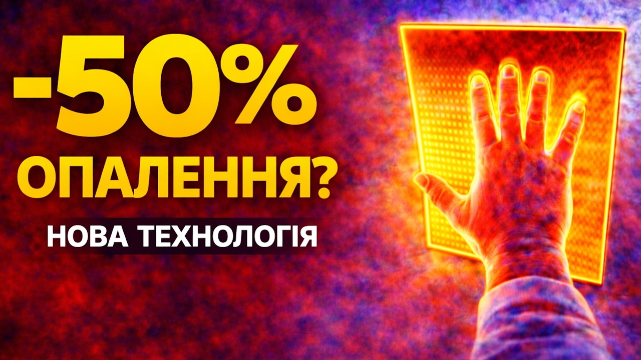 Опалення, яке економить до 50% енергії | Інфрачервона технологія