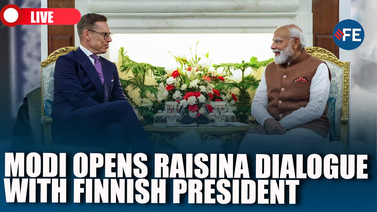LIVE: Modi, Finnish President Stubb Inaugurate Raisina Dialogue In New Delhi