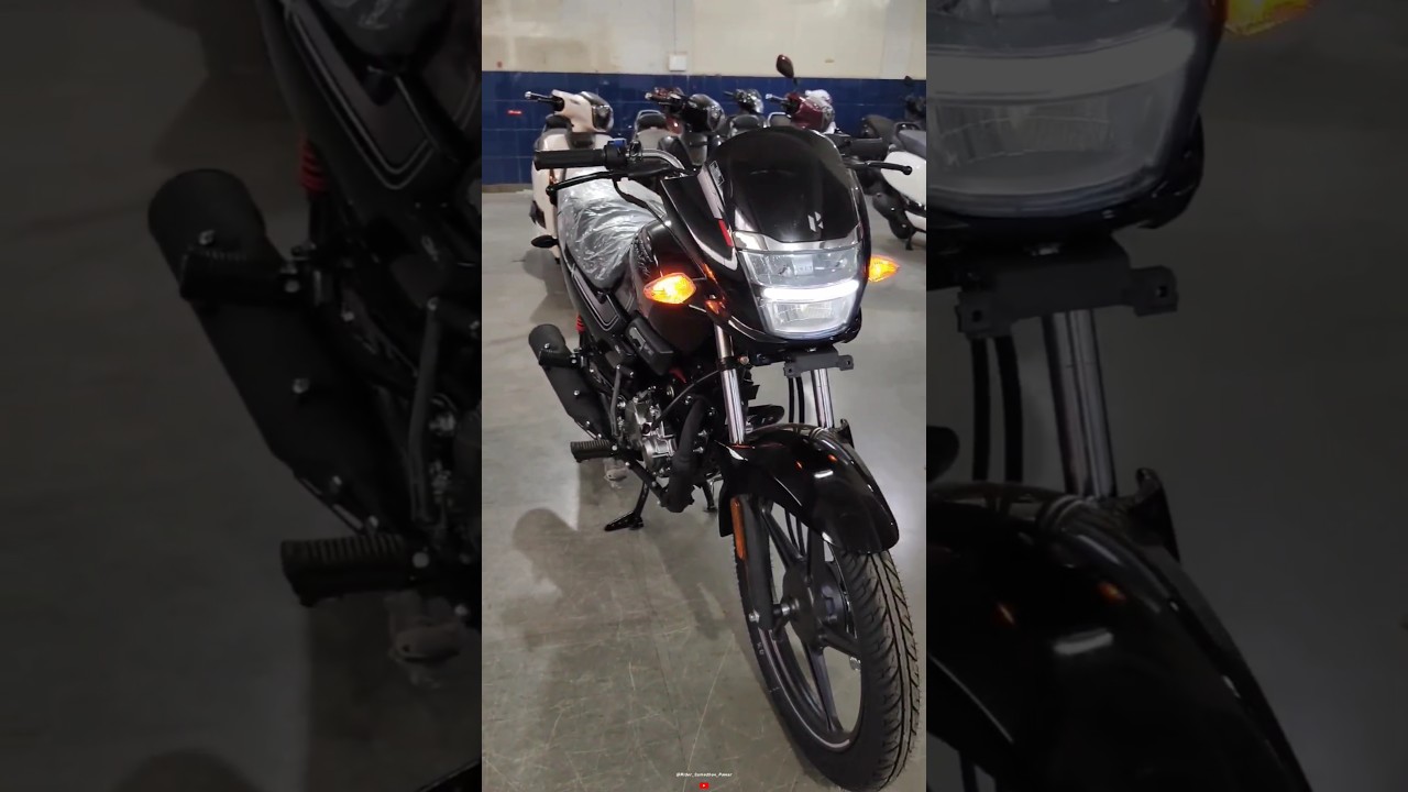 🥳2025 New OBD-2B Model Hero Super Splendor XTEC 125 Black Colour अब Hazard Feature के साथ 🤩#ridersp