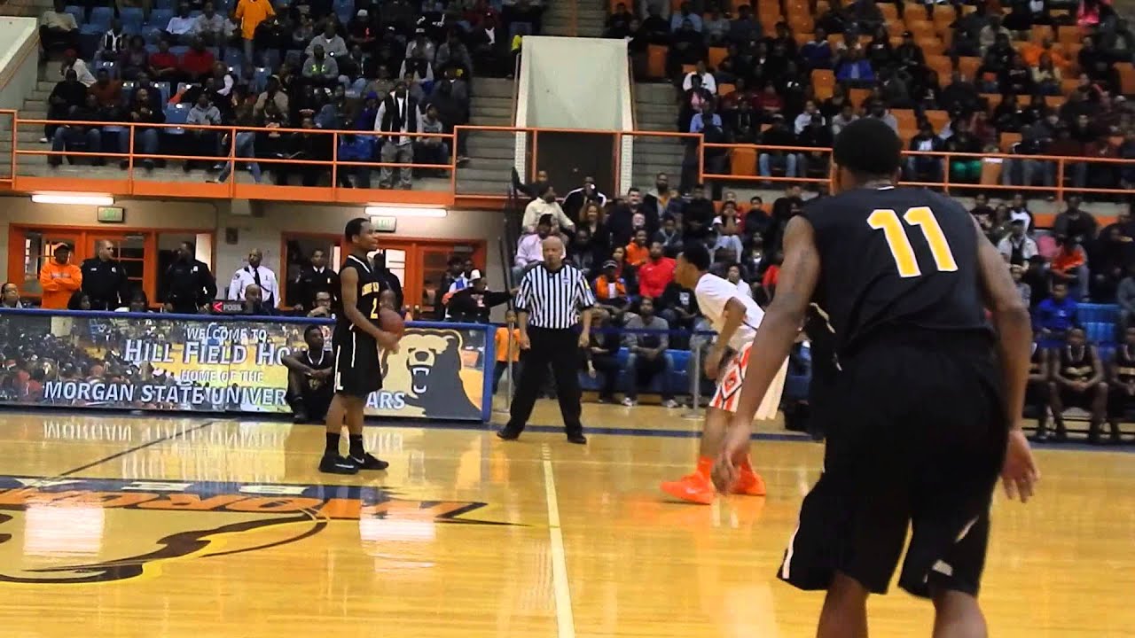 George basket Lake Clifton/City boys basketball Baltimore City Division I finals 2/22/14