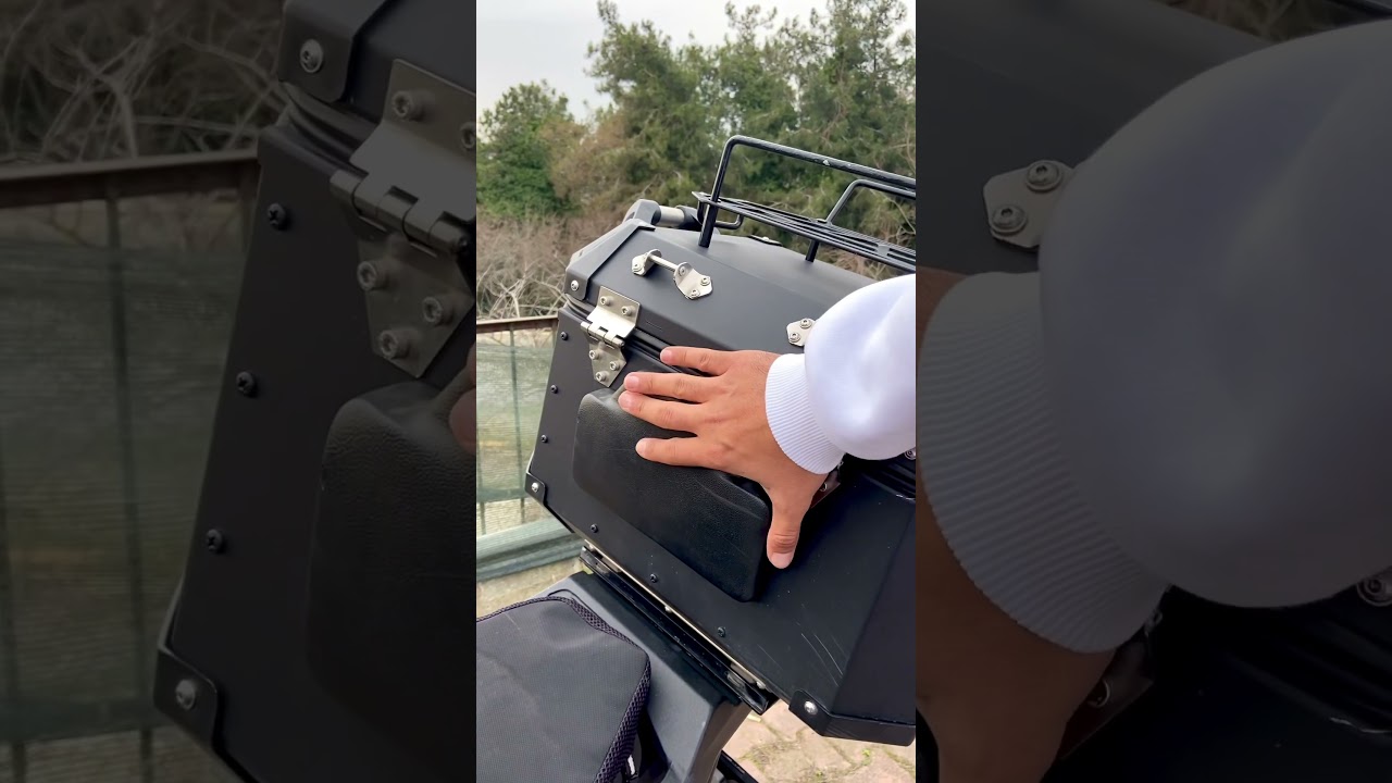 Kullandığım top case hakkında detaylı inceleme youtube kanalımda. #motosiklet #desandman #topcase