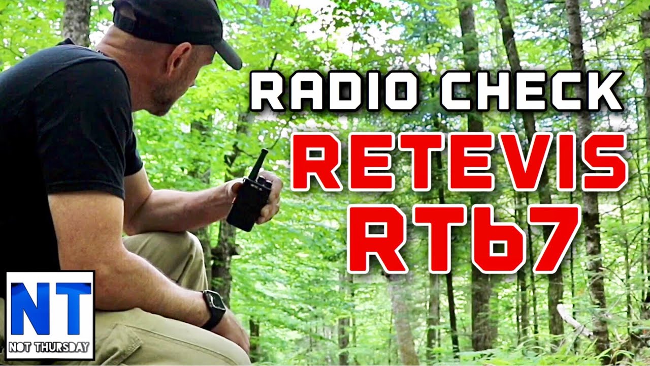 Retevis RT67 FRS radio review  - A good radio for the price camping shopping traveling hiking