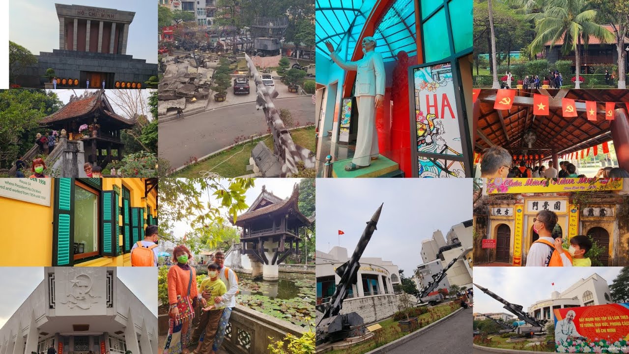 越南 北越 河內 Hanoi Hà Nội 胡志明陵寢 胡志明故居Nhà sàn Bác Hồ 一柱寺 米其林烤肉米線B52勝利博物館Bảo tàng Chiến thắng