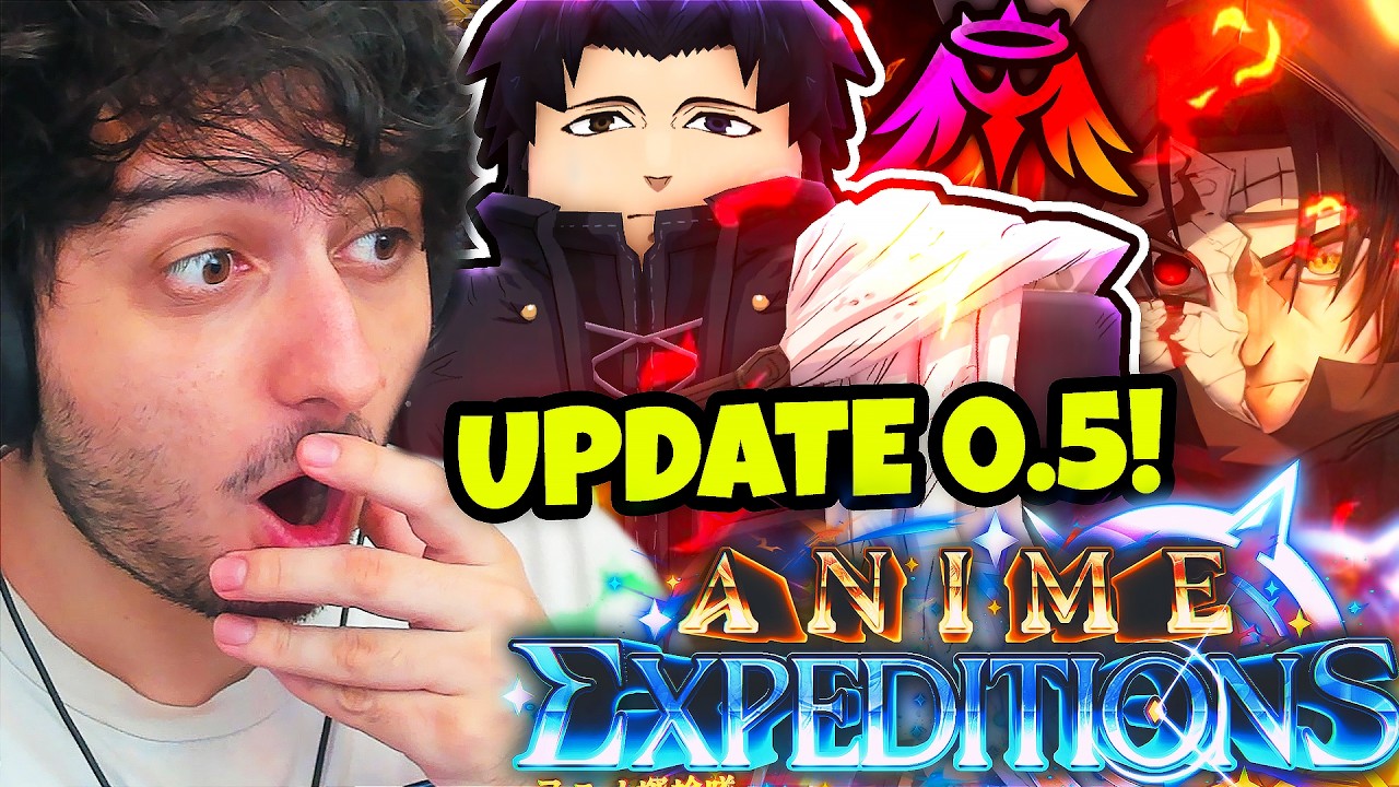 Получаю *НОВЫХ* юнитов из обновления 0.5 в Anime Expeditions!