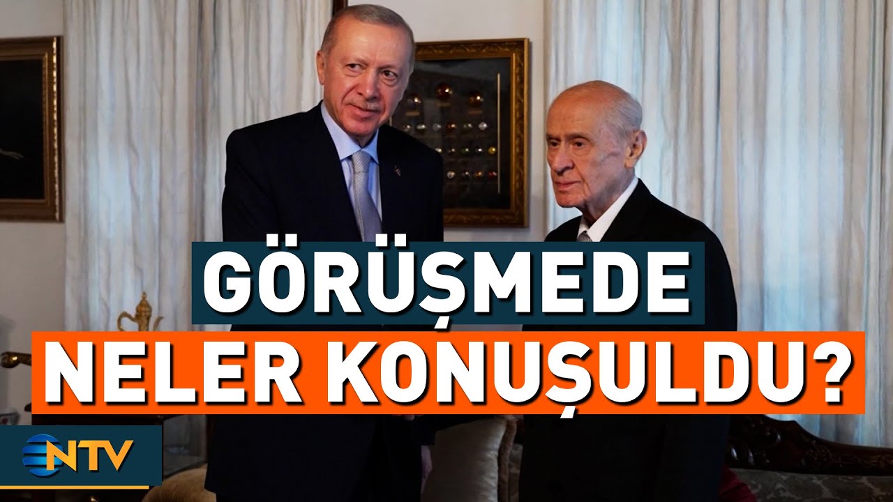 35 Dakika Süren Erdoğan-Bahçeli Görüşmesi Sona Erdi | NTV