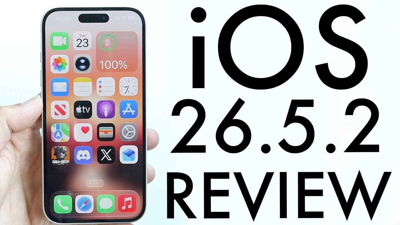 Обзор iOS 26.5.2! (Новые функции и изменения)