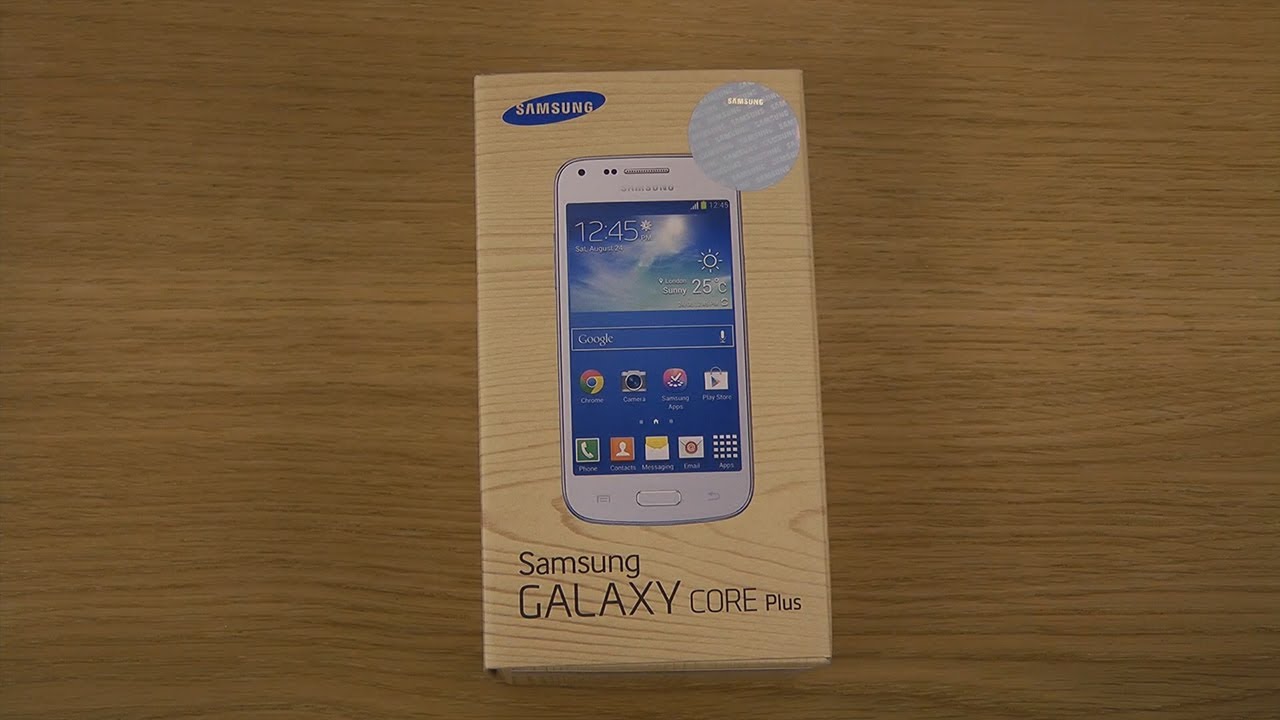 Samsung Galaxy Core Plus SM-G3500 - Unboxing