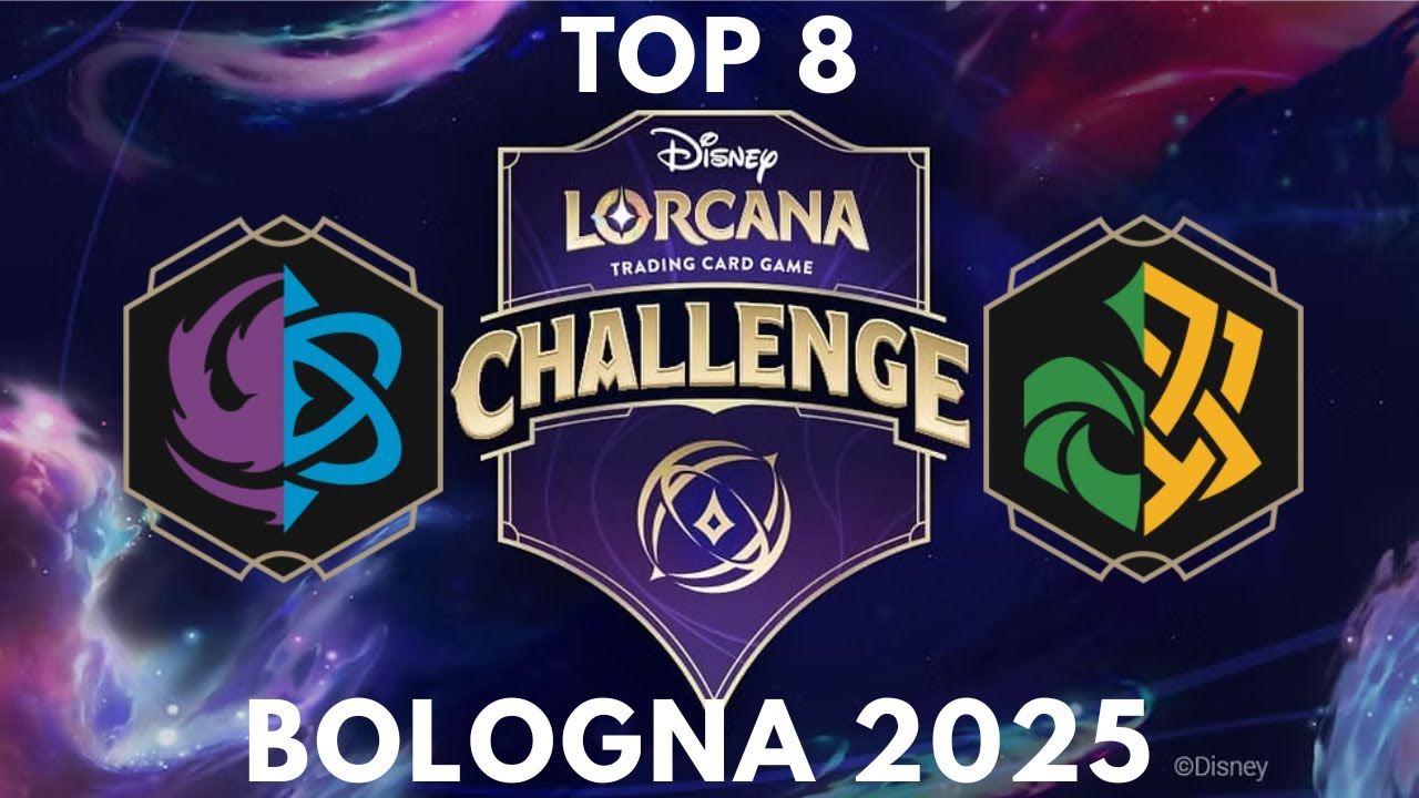 TOP 8 | AMETHYST SAPPHIRE vs. AMBER EMERALD | Disney Lorcana Challenge BOLOGNA 2025