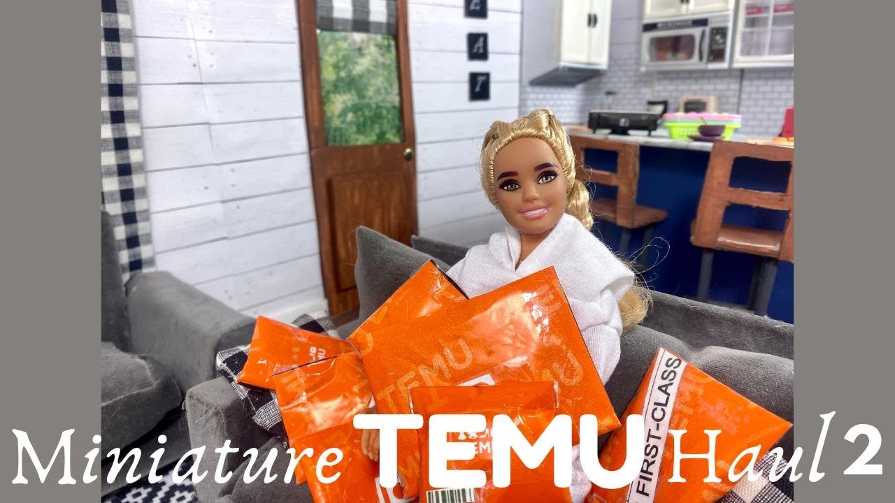 Another Miniature Temu Haul | Doll Clothes | Doll Accessories