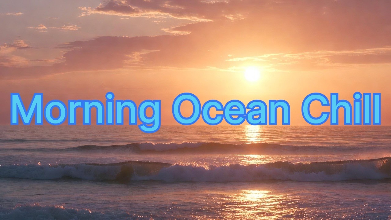 Morning Ocean Waves ☀️ | Peaceful Sea Sounds for Relaxation & Focus