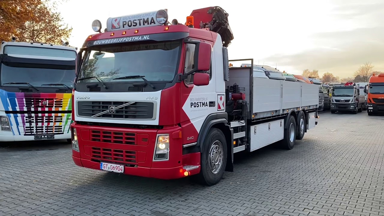 Volvo FM9 340 6X2 mit HMF 2000 K3