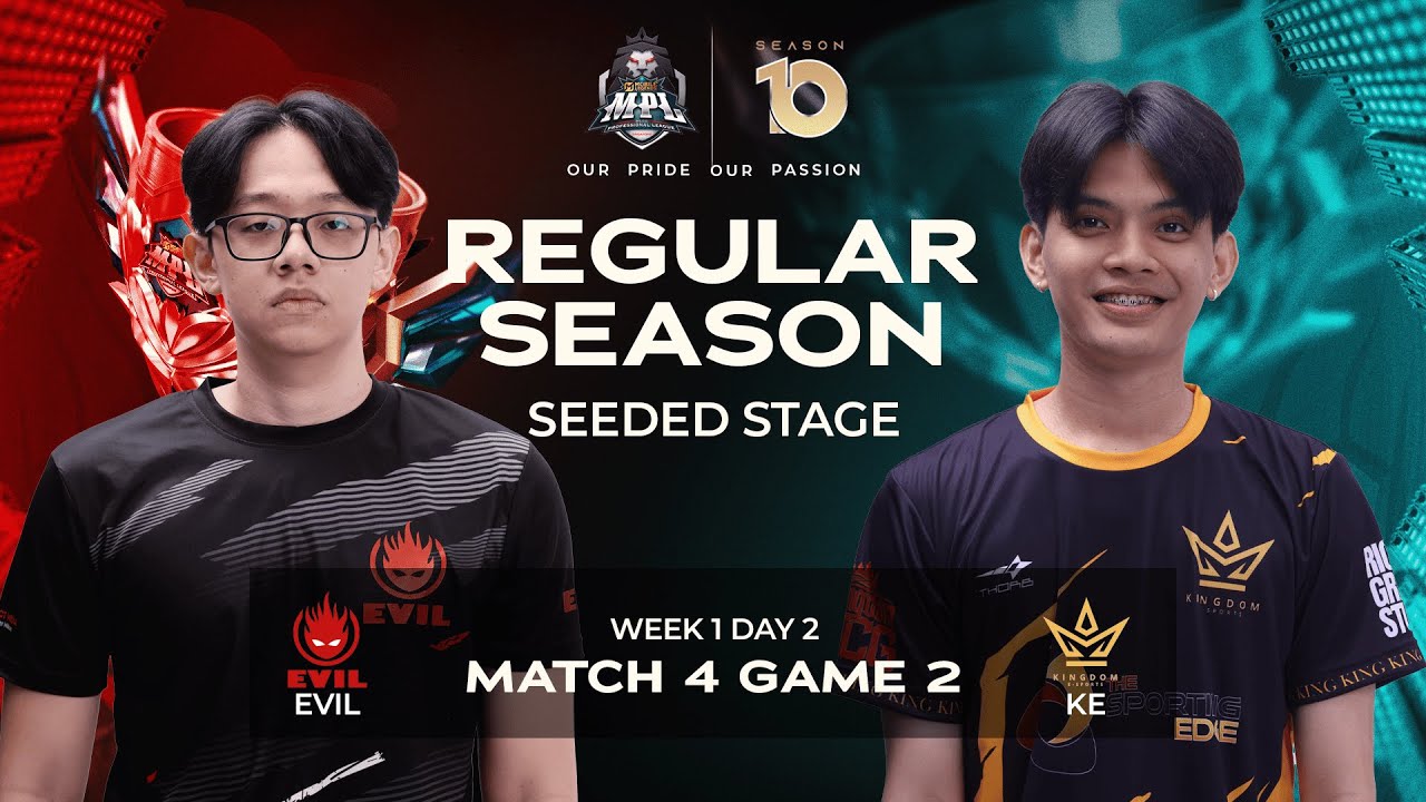 MPL SG S10 - EVIL VS KINGDOM ESPORTS - Match 4 Game 2