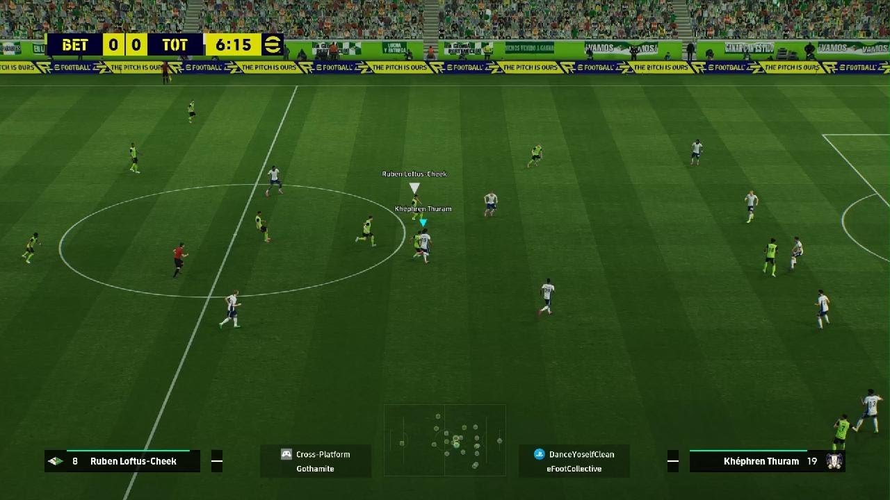 GPSL S3 Real Betis vs Tottenham