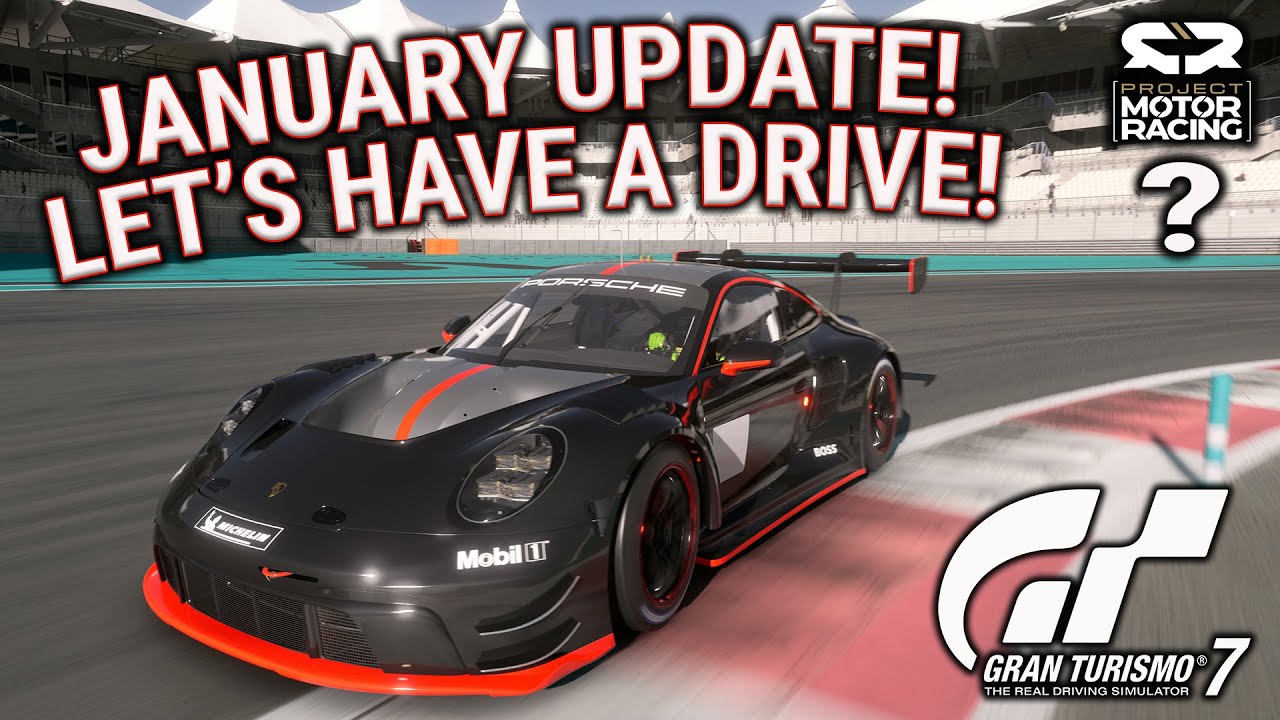 GRAN TURISMO 7 (JANUARY UPDATE) 3 NEW CARS, TEST DRIVES & PMR??