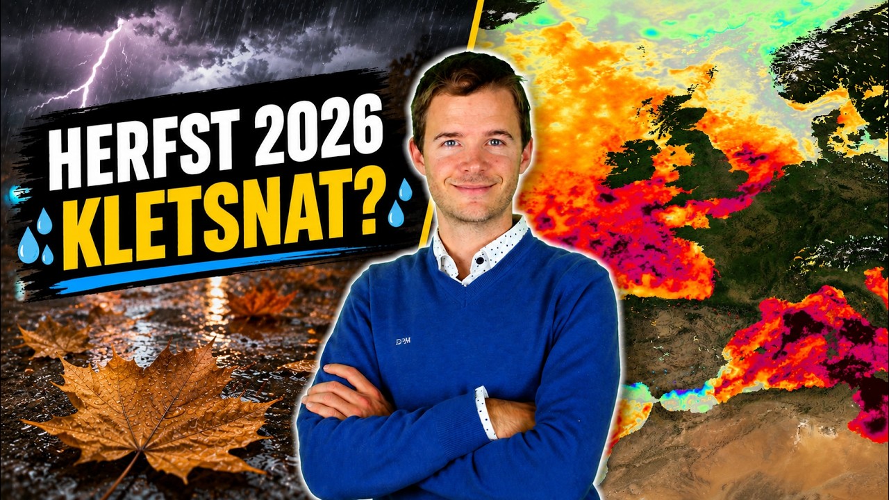 Eerste vooruitblik naar de herfst 2026 | Kletsnat of juist zeer droog?