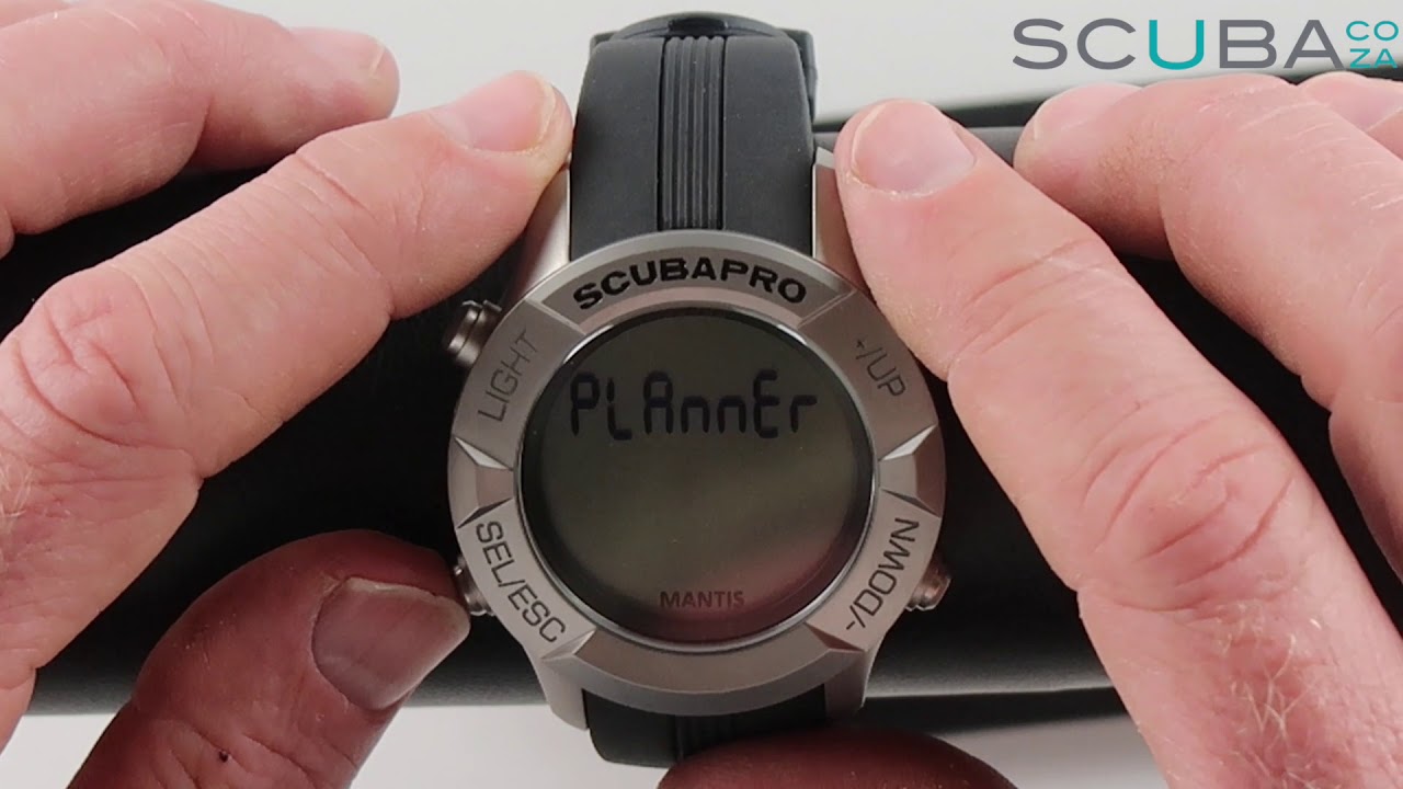 Scubapro Mantis Dive Computer Product Review by Kevin Cook | SCUBA.co.za