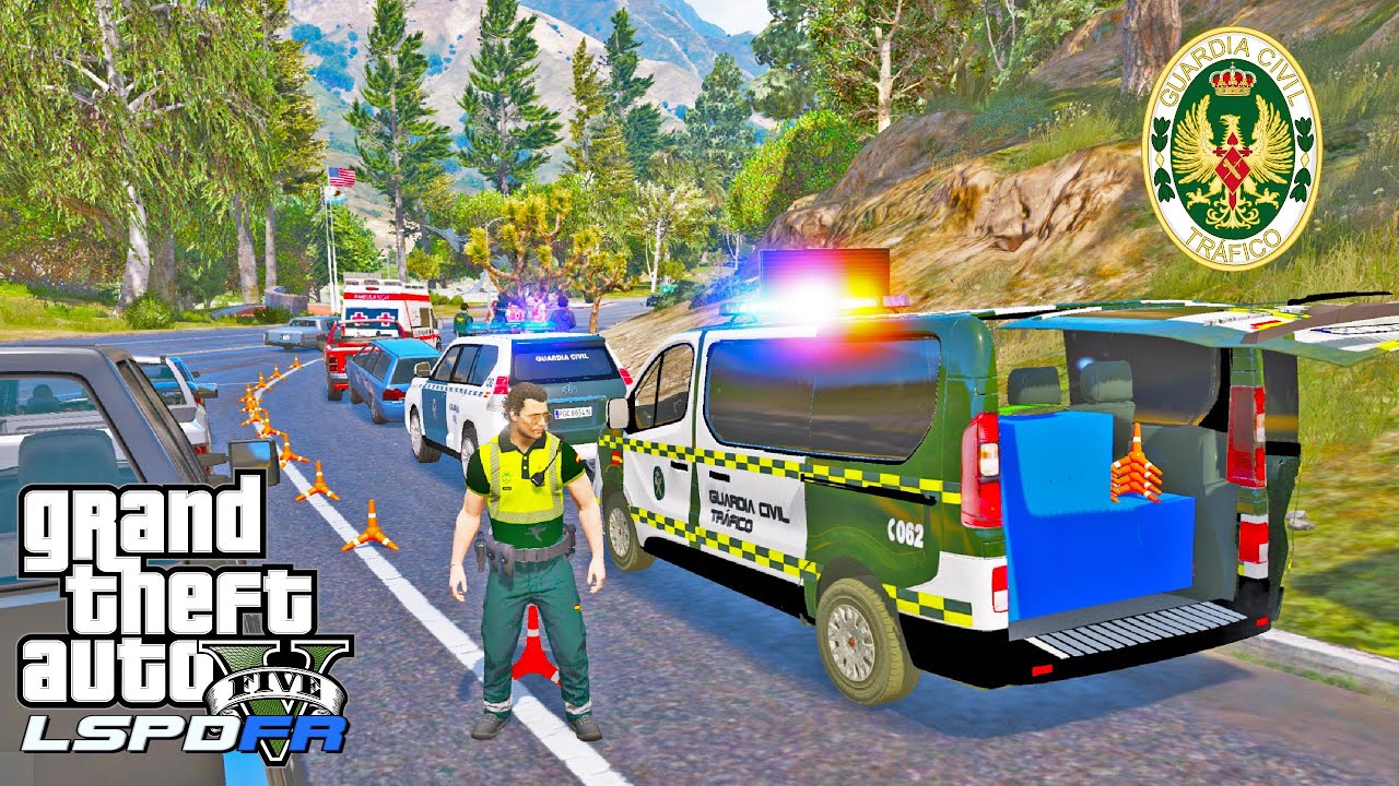 ATENDEMOS un ACCIDENTE en la RUTA 66 | MOD LSPDFR #946