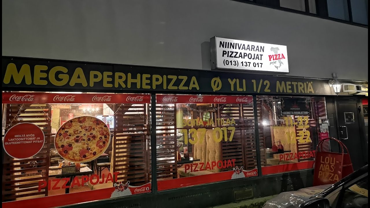 Pizza-arvostelu pt34. Pizzapojat Niinivaara, Joensuu
