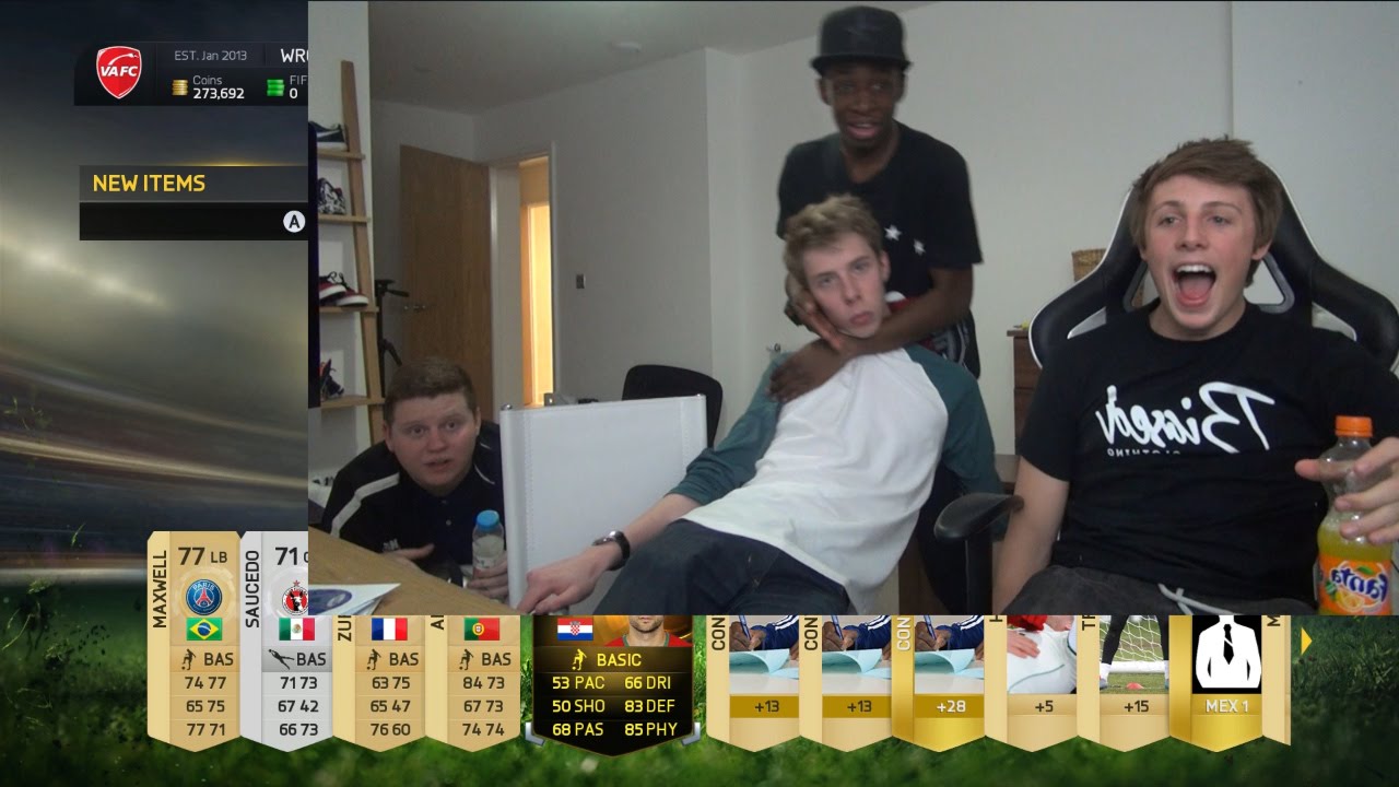 FIFA 15 - HUGE YOUTUBERS PACK OPENING