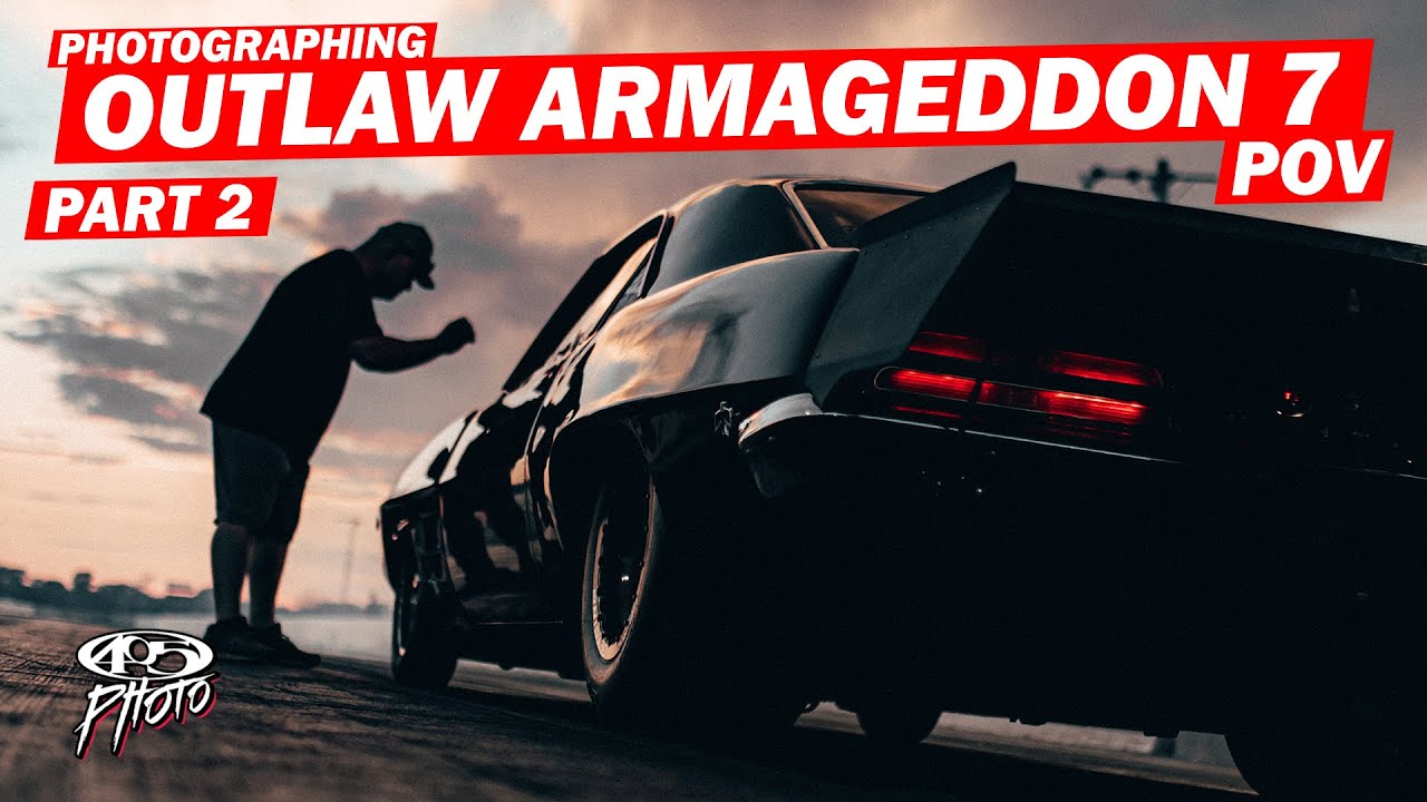 PART 2 - POV DRAG RACING PHOTOGRAPHY AT OUTLAW ARMAGEDDON 7