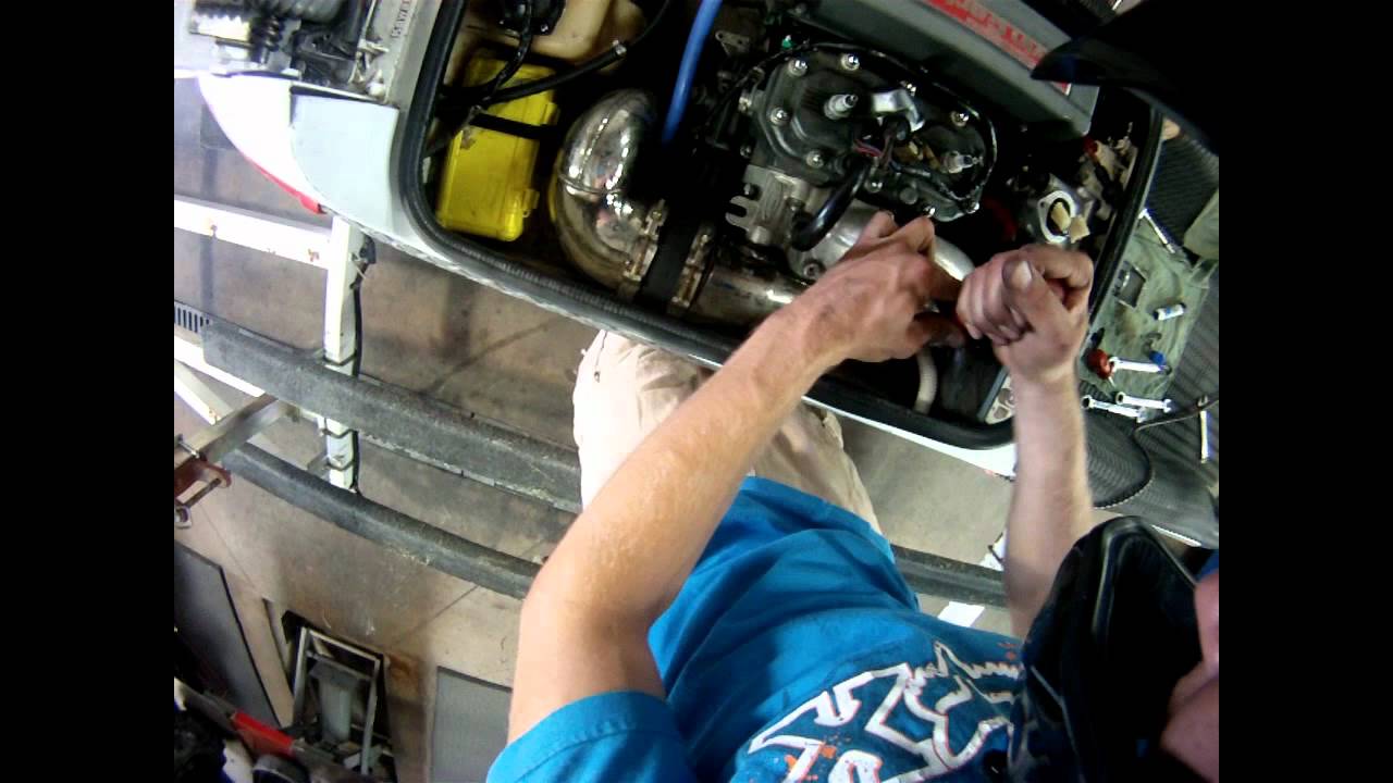 Kawasaki jet ski Engine Install