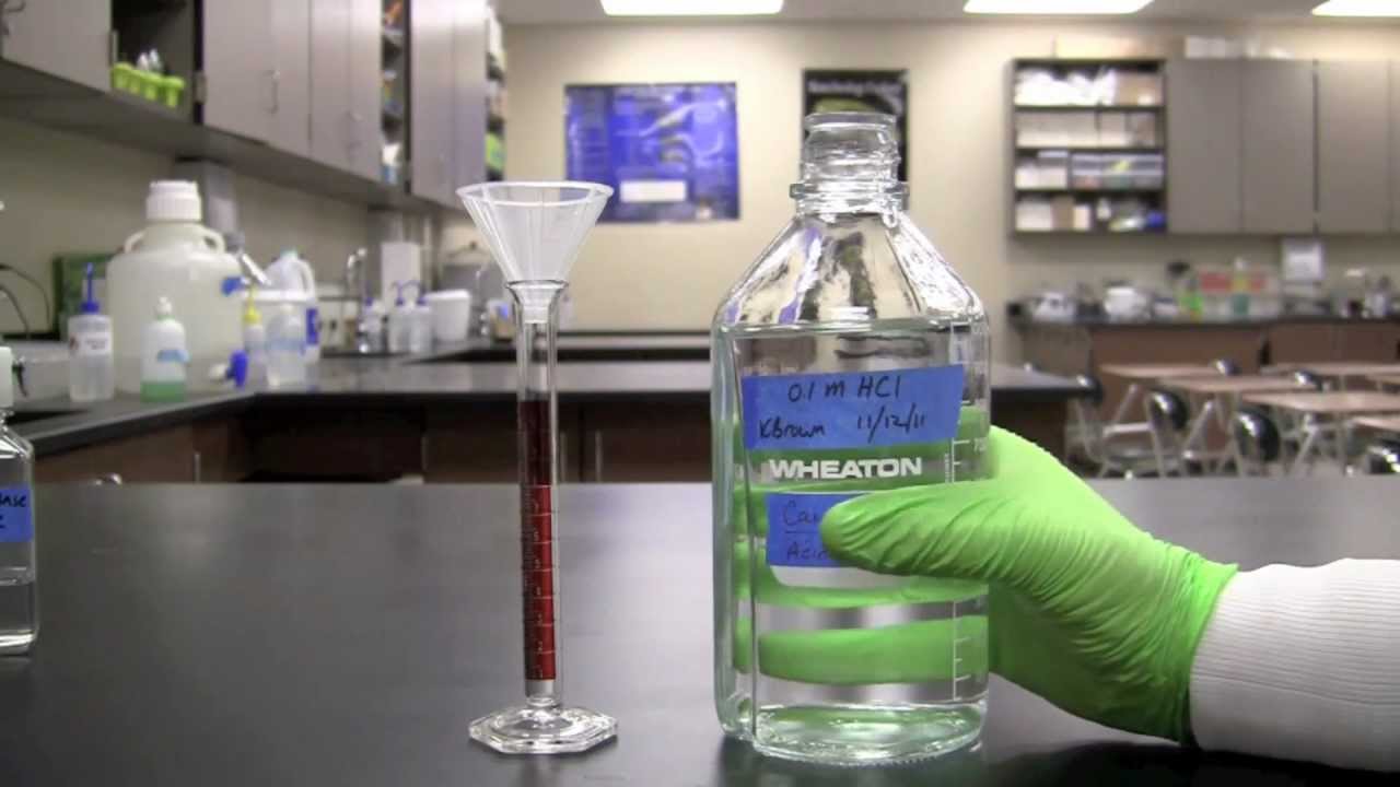 Titration of Acids and Bases