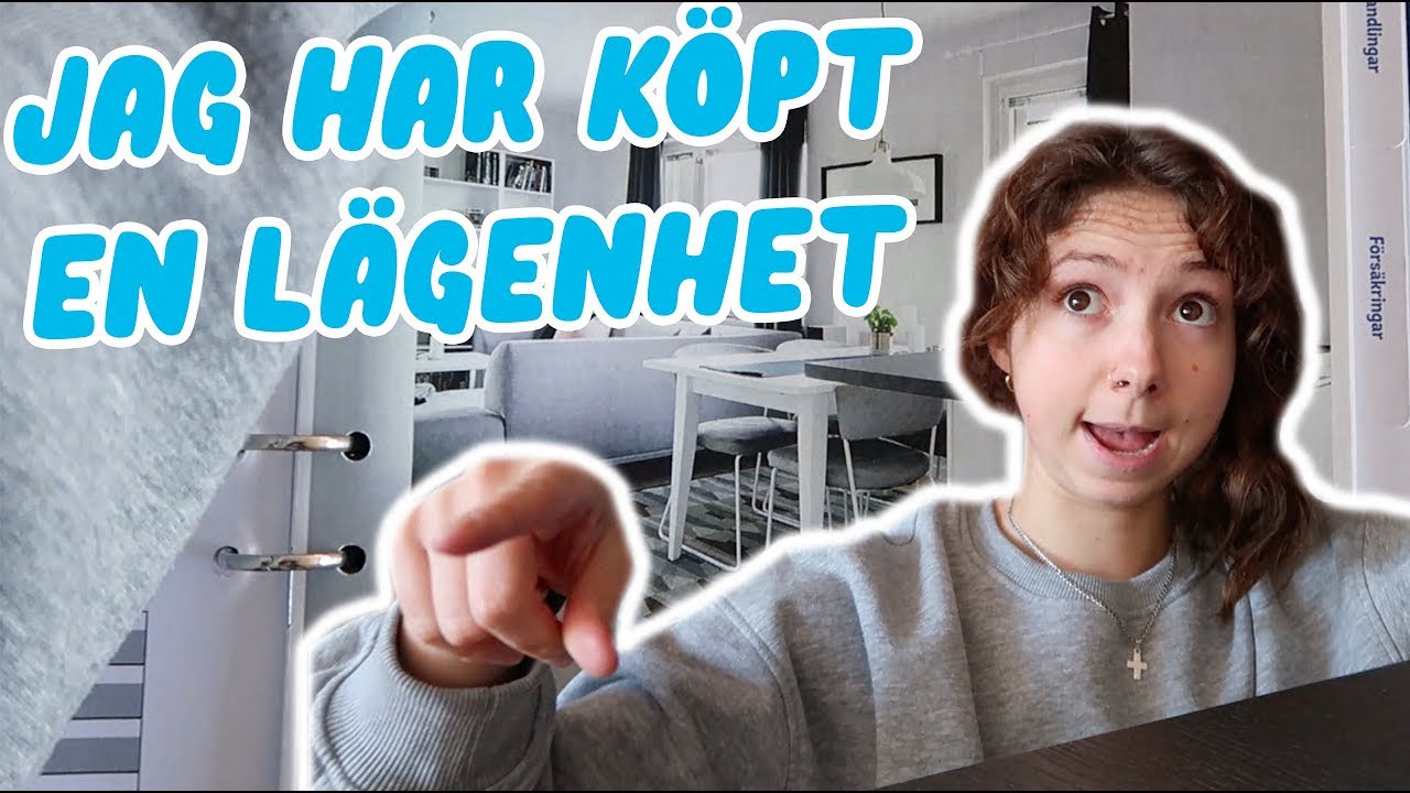 vlogg: MIN NYA LÄGENHET!!