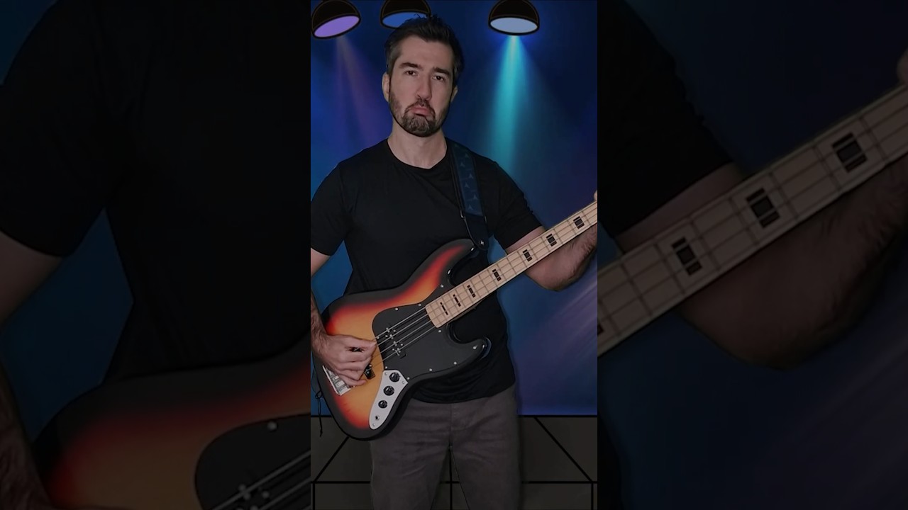 The easiest bass line in Rock #acdc